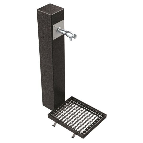 Fontaine Galdana / grille acier 
