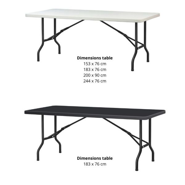 Table Grenade rectangulaire