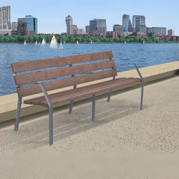 Banc Modo-08 polymère / fonte